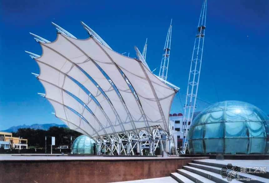 临沂车棚膜结构网架